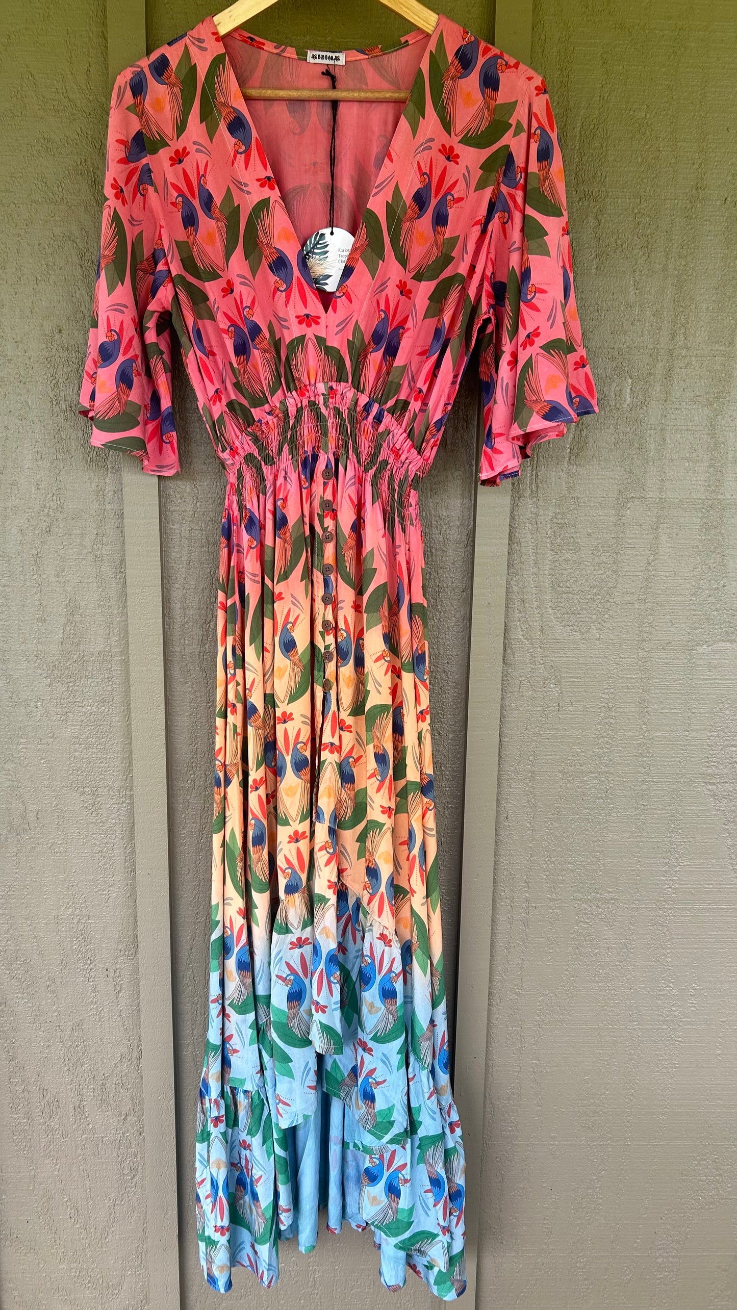 Anini Dress Papaya