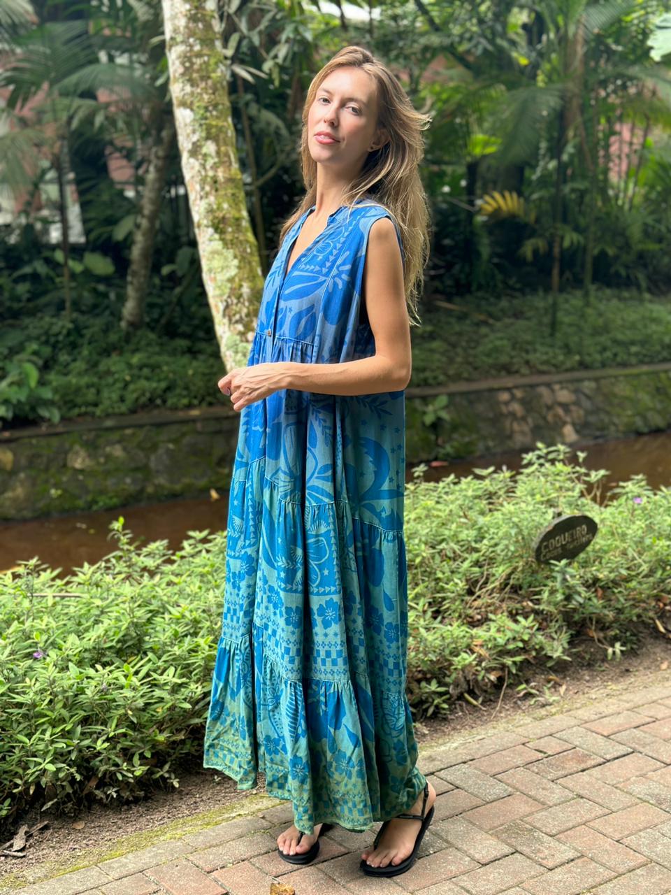 Kaanapali Dress Ocean