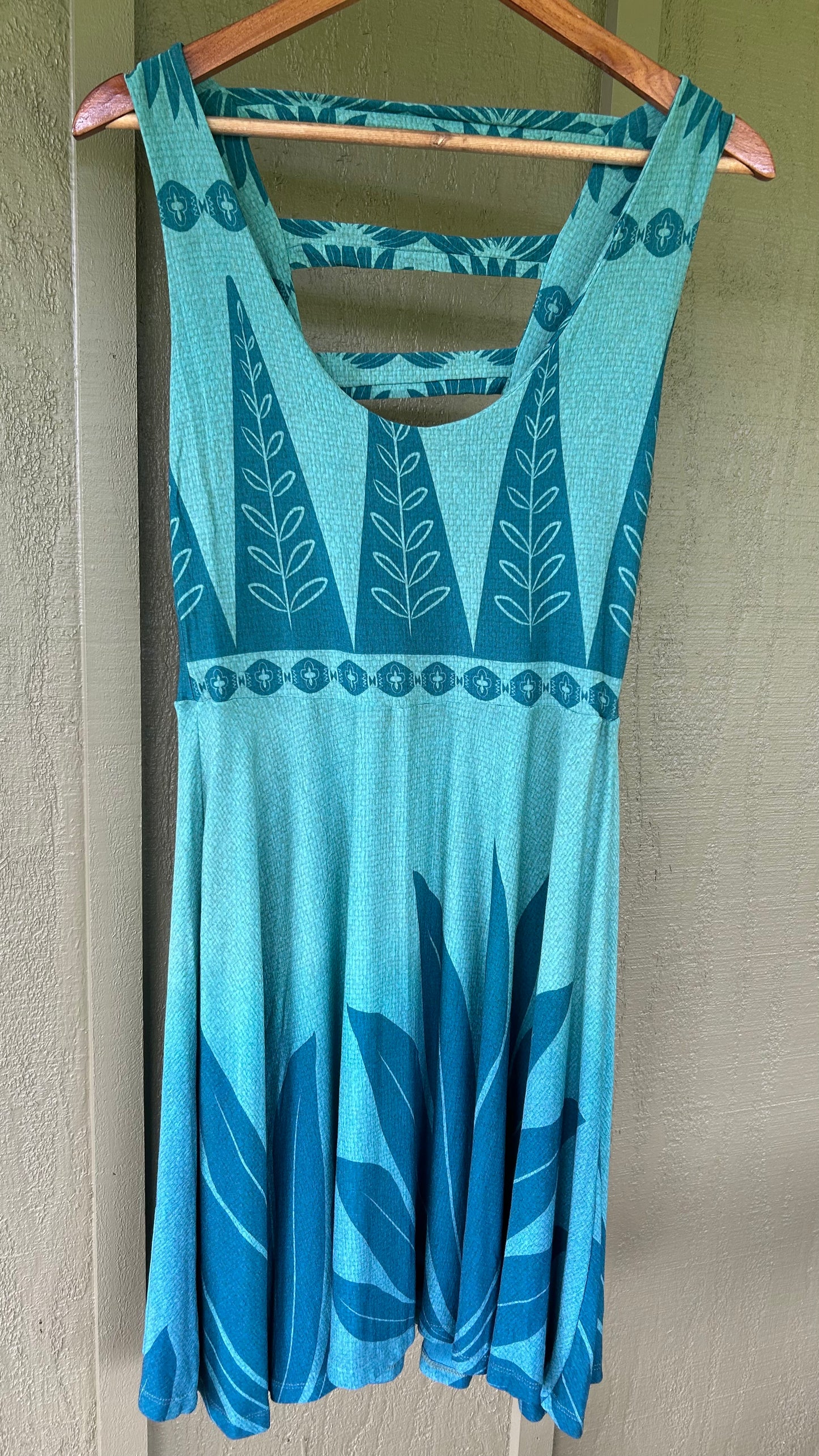 Lihue Mini Dress Ocean Blue