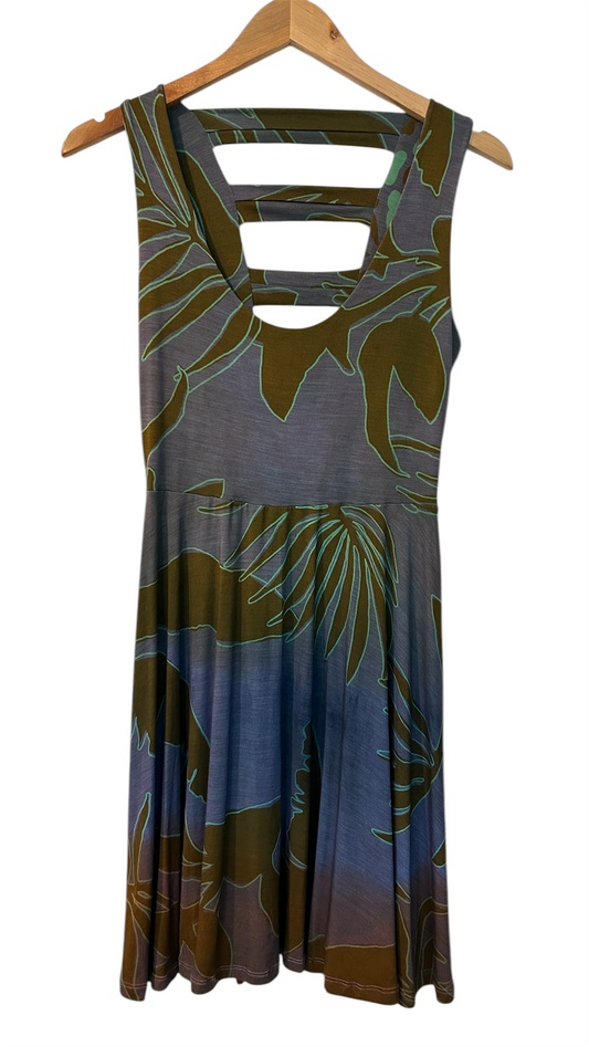 Lihue Mini Dress Foliage