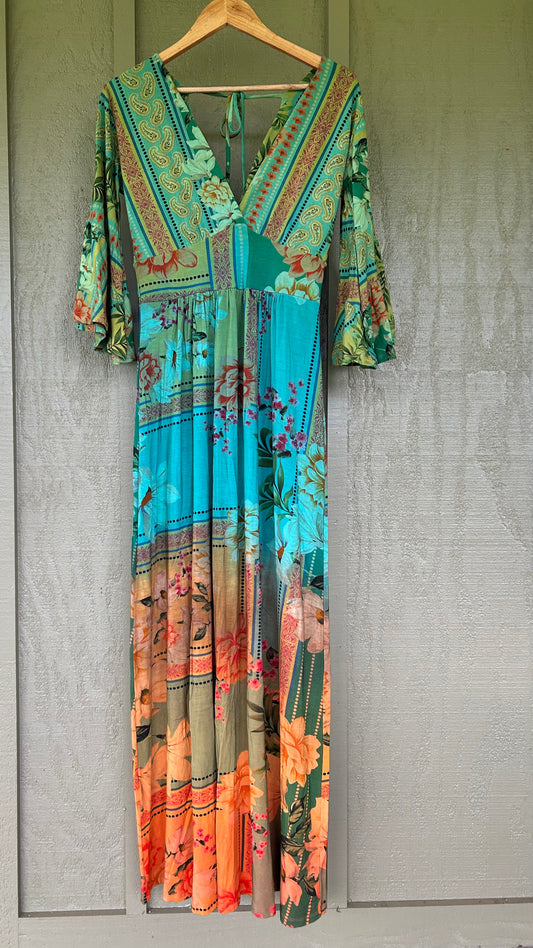 Lahaina Maxi Dress Sunset