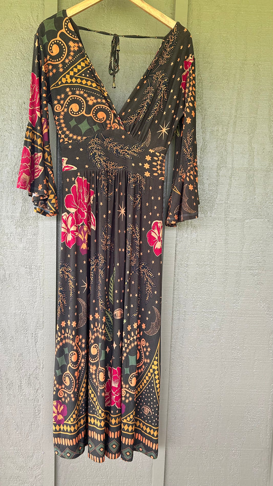 Lahaina Maxi Dress Forest