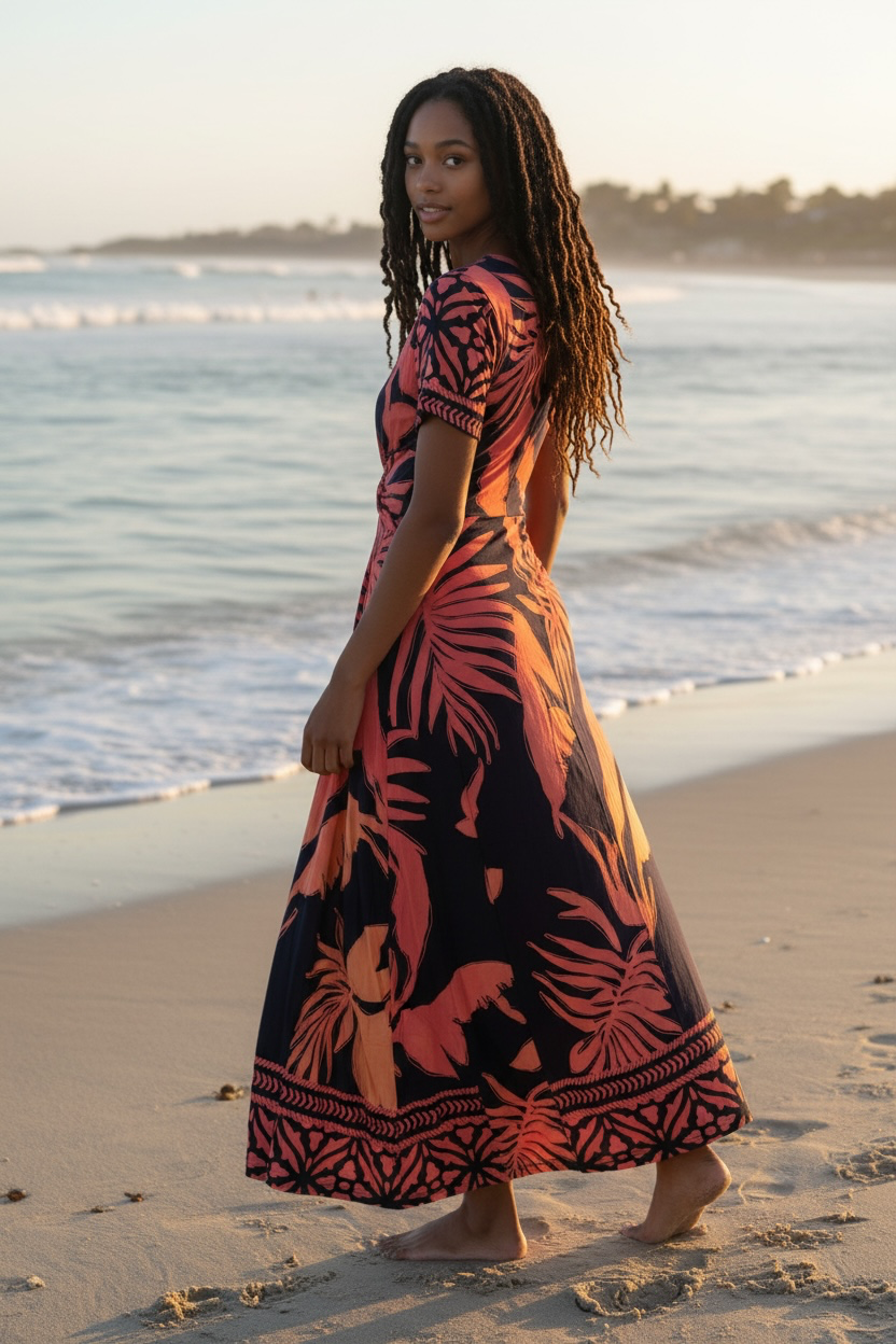 Waikiki Maxi Dress Sunset