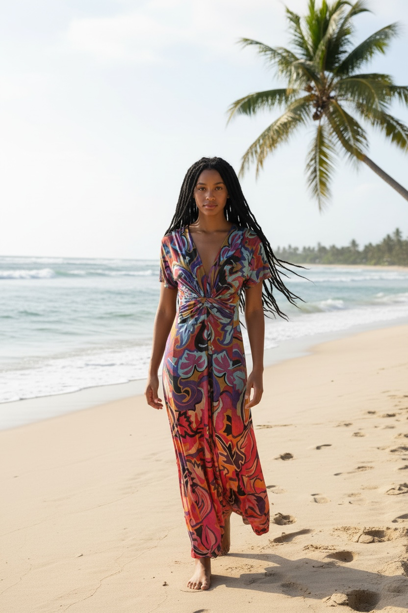 Waikiki Maxi Dress Bold