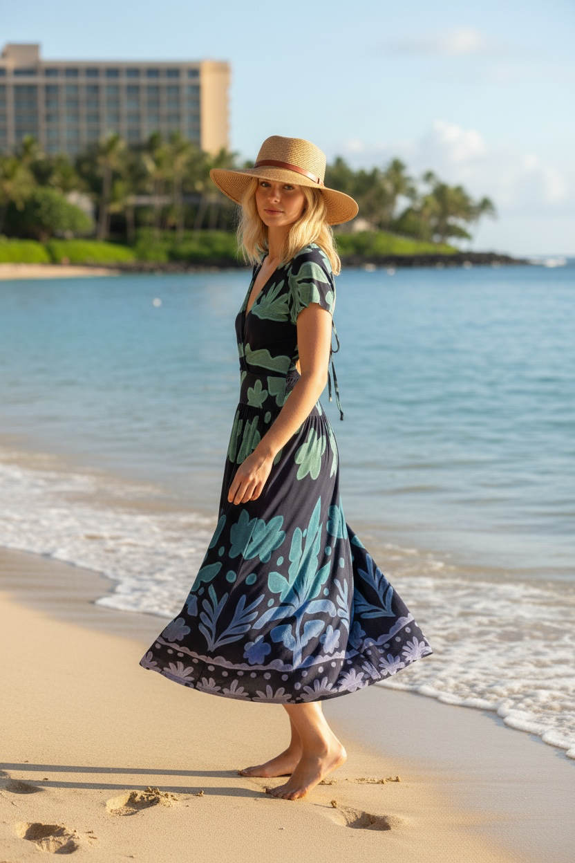 Kona Maxi Dress Black