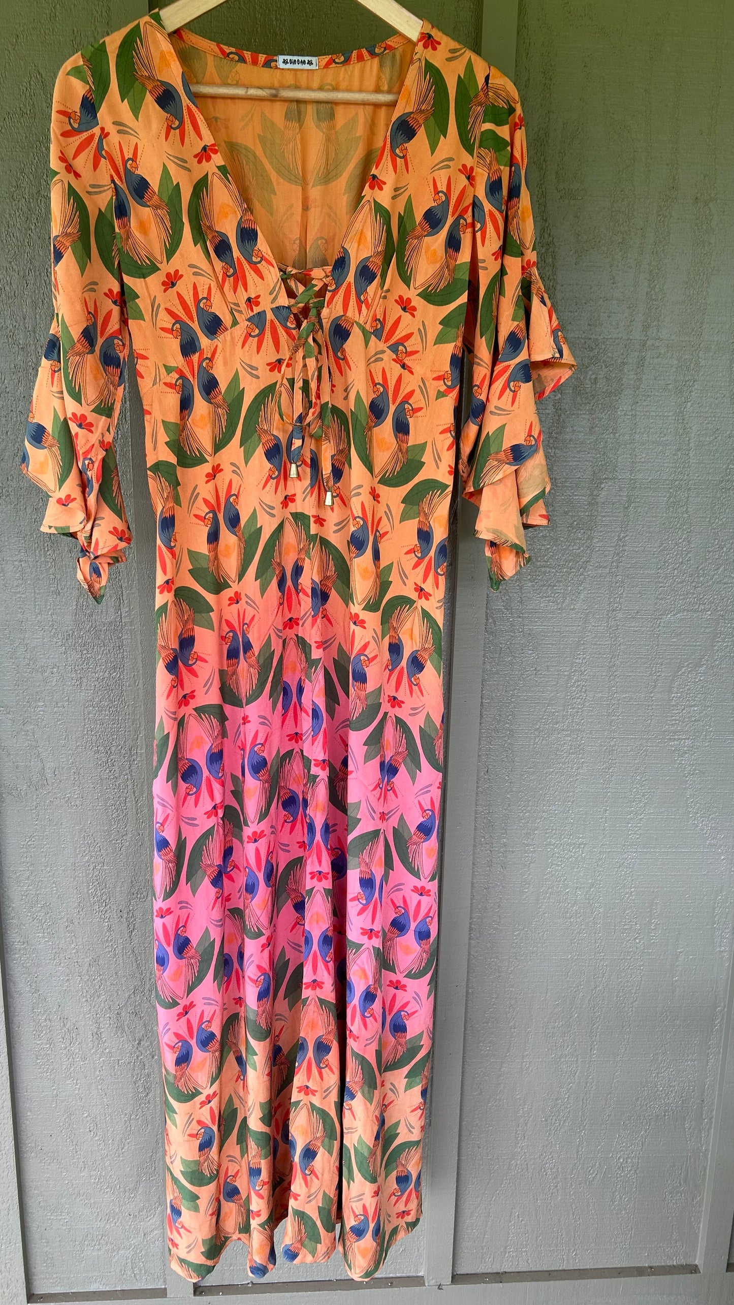Sunset Dress Papaya