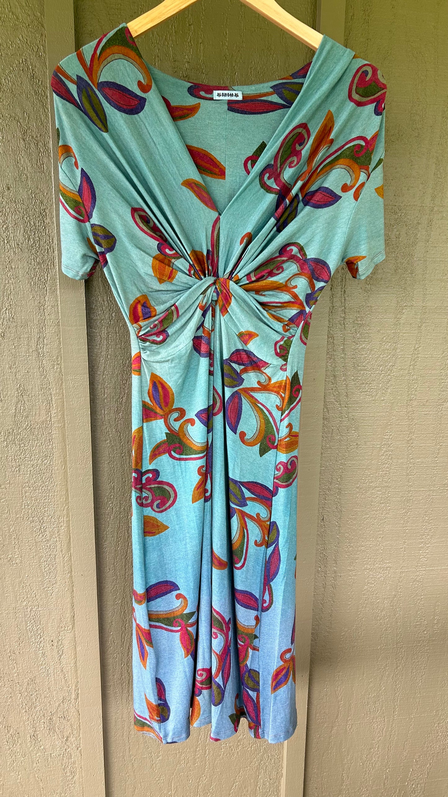 Waikiki Mini Dress Leaves